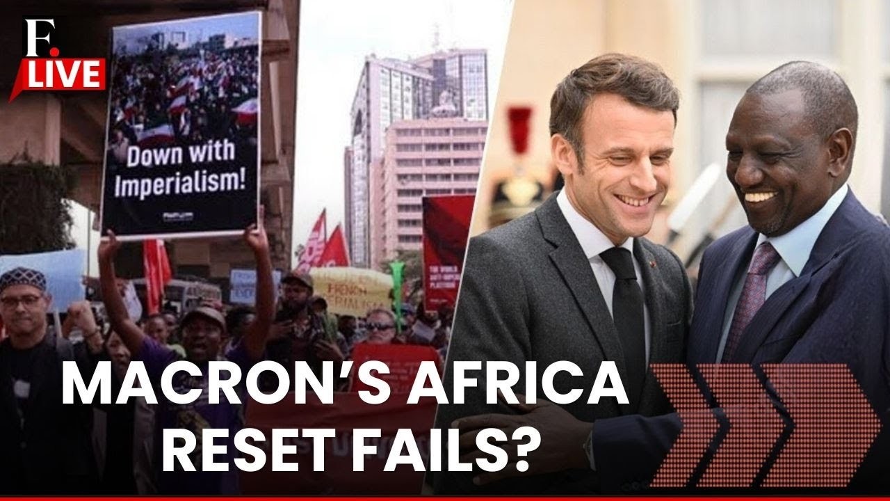 Macron’s $27 Billion Africa Push Sparks Anti-French Protests in Kenya’s Nairobi | LIVE