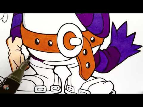 Big The Cat con la colorazione Sonic Prime / Sonic Prime - Disegnidacolorarewk