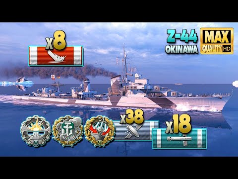 Destroyer Z-44: Eine Ein-Mann-Show - World of Warships