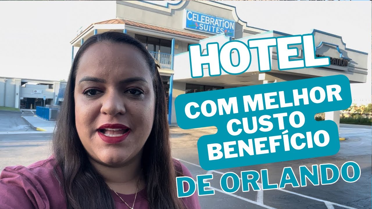 Celebration Suites em Orlando, hotel com melhor custo benefício com cozinha.
