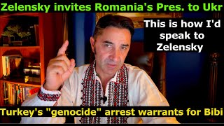 Download lagu Zelensky invites Romania's Pres to Ukr. That's what I'd tell Z. Turkey's Arrest Warrants for Bibi 36 mp3