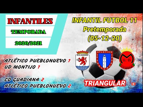 4k TRIANGULAR INFANTILES AT PUEBLONUEVO - CD GUADIANA - UD MONTIJO (05-12-2020)