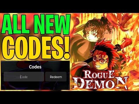 ✅ ROGUE DEMON CODES ROBLOX – All New Working Codes!