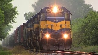 preview picture of video 'IC&E 6400 East, in the Rain on 6-15-2013'