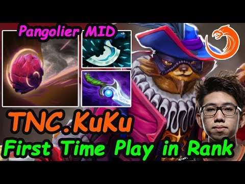 TNC KuKu - [Pangolier] Midlane Superstar First time Play Pango in Rank | Dota 2 7.21 b