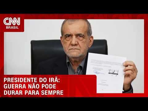 Presidente do Irã diz que o país “não pode continuar em guerra para sempre” | CNN NOVO DIA