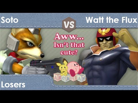 AITC 4 - Soto (Fox) vs TLOC | Watt the Flux (C Falcon) Losers - Melee