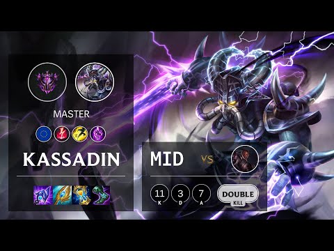 Kassadin Mid vs Lucian - EUW Master Patch 11.1
