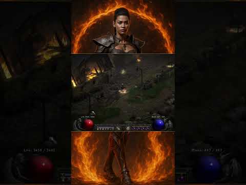 This Level 44 Holy Fire Trapsin Is UNSTOPPABLE #diablo2resurrectedbuild #diablo2r