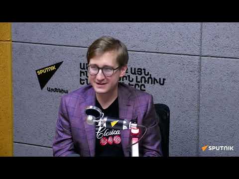 Pianist Dmitry Masleev on Radio Sputnik Armenia - Interview