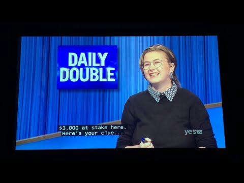 Double Jeopardy, Mattea Roach DAY 10 - 2nd Daily Double (4/18/22)
