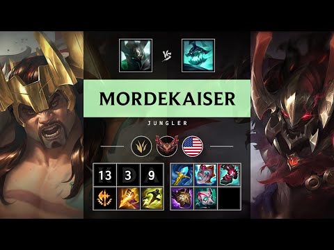 Mordekaiser Jungle vs Hecarim - NA Grandmaster Patch 25.18