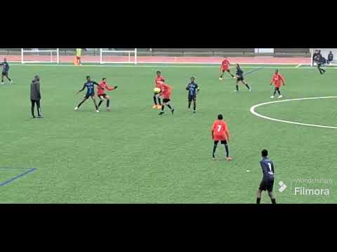 u14 : AS ERMONT vs  VILLETANEUSE . match amical le 10/02/2024