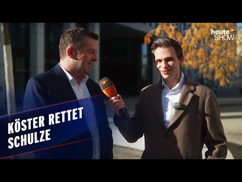 Fabian Köster coacht den CDU-Spitzenkandidaten in Sachsen-Anhalt | heute-show vom 07.11.2025