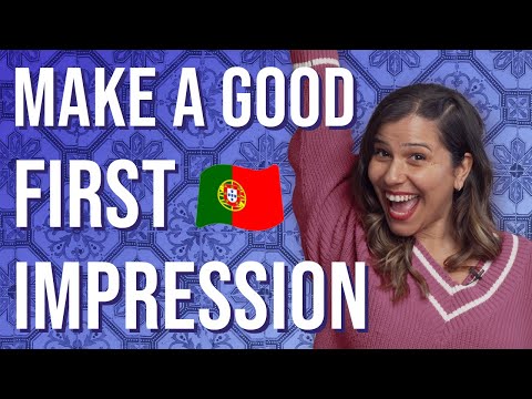 How to Make a GREAT First Impression in European Portuguese | Beginner Tips!