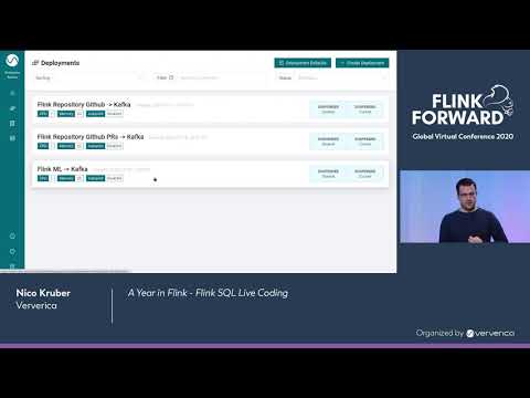 A Year in Flink - Flink SQL Live Coding