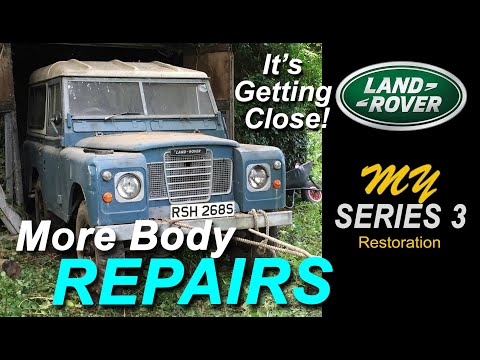 Land Rover Series 3 Restoration - More Body Repairs - Part 60