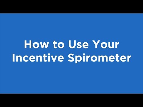 How to Use Your Incentive Spirometer | Memorial Sloan Kettering