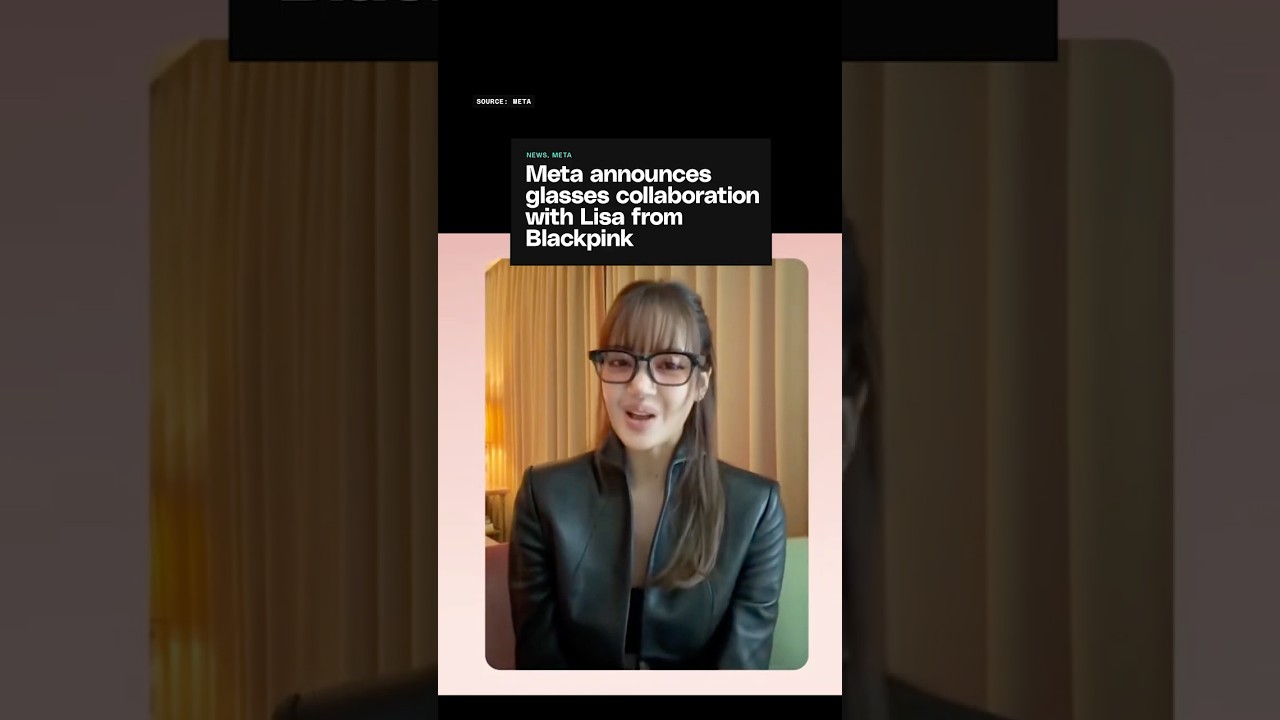 Lisa from Blackpink announces her collaboration with Meta