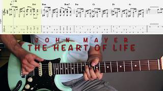 John Mayer - The Heart of Life - Intro and Solo - TAB&#39;s (Patreon)