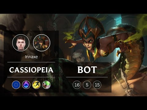 Cassiopeia Bot vs Lucian - EUW Challenger Patch 9.1