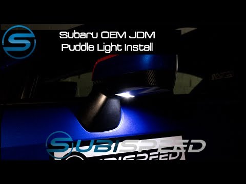 Subispeed - 2015+ WRX/STI JDM Puddle Light Install