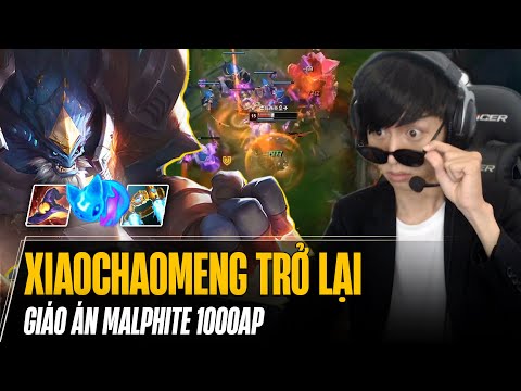 XIAOCHAOMENG MALPHITE "COUNTER NGƯỢC" KÈO SYLAS TOP VỚI 1000AP SIÊU CARRY