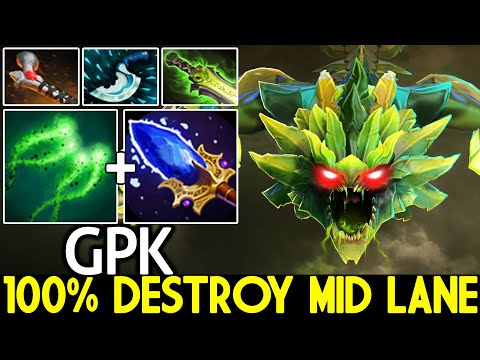 GPK [Viper] Most Annoying Hero 100% Destroy Mid Lane Dota 2
