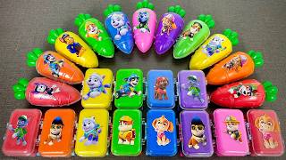 PAW Patrol Clay ASMR Surprise Play with Ryder, Chase, Marshall, Skye & Rubble 🐾