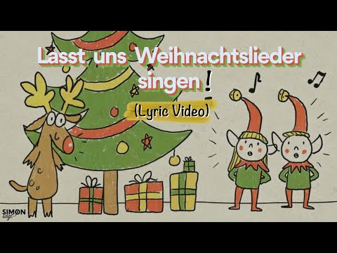 Simon sagt - Lasst uns Weihnachtslieder singen! (Lyric Video)