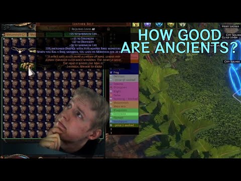 POE 3.17 | 3000+ Ancient Orbs VS Belts! Double Corrupt Bonus