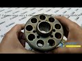 Відео огляд Блок циліндрів та розподільна шайба R Kawasaki K7V63 YX10V00003R200 Handok
