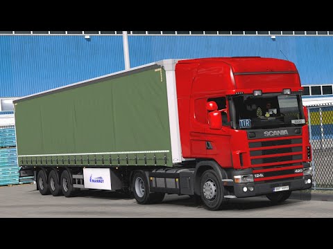 ETS2 Scania 124L 420 Zagreb - Győr