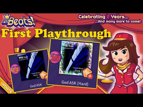God ASK (naruto2413 feat. Aya Majiro) (Normal) & (Hard) | First Playthrough (RoBeats) 14/25