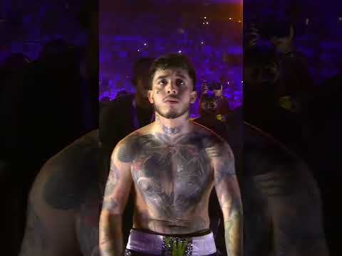 Entrada de Westcol con Arcangel en la Velada del Año 2025🇨🇴🥊#westcol #veladadelaño5 #velada #boxeo