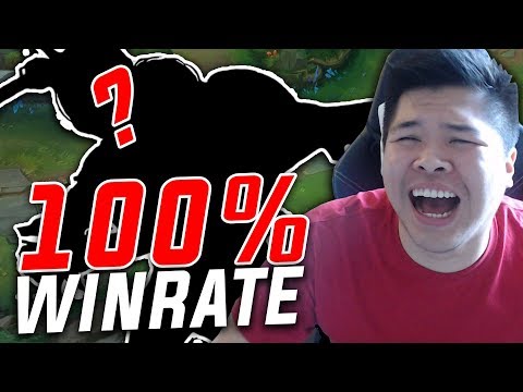 I HAVE A 100% WIN RATE WITH THIS CHAMPION?? SPAMMING FOR FREELO! - Challenger to RANK 1