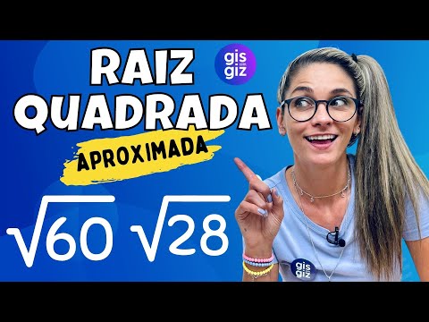 RAIZ QUADRADA NÃO EXATA \Prof. Gis/