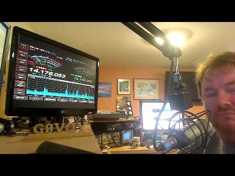 T01N from Martinique - G0VQY busting a pileup