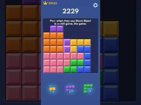 how to get a high score??? #games #blockblast #viralvideo #gaming #fyp