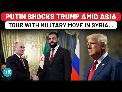 Putin Shocks Trump Amid Asia Tour: Russia's Surprise Military Move With Syria's Pro-US Ruler