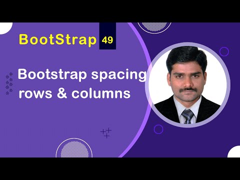 Bootstrap Spacing Rows & Columns - Bootstrap 5 Tutorial 49 🚀