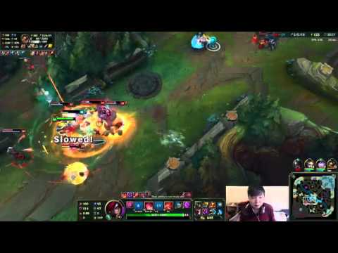 ☾Katlife☽ Season 6 Sunfire Cape Katarina - Katarina vs Yasuo - Master Tier ft TheOddOne - Pt. 2