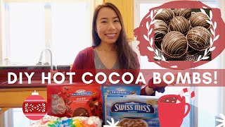 DIY Hot Cocoa Bombs! + Pouring || VLOGMAS EP 3
