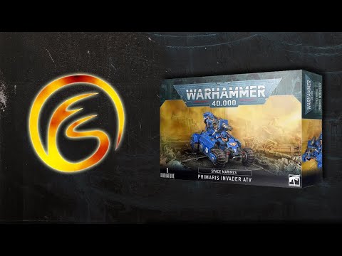 Invader ATV Review  - Warhammer 40k Space Marine Unboxing - Firestorm Games