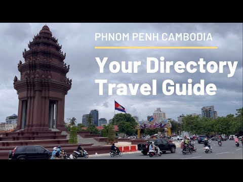 Tourist attraction in Phnom Penh of CAMBODIA