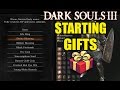 Dark Souls 3: STARTING GIFTS ANALYSIS