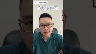 Mengenai Highly Sensitive Person part 1 #hsp