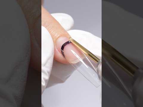Pro tips for beginners!✅ How to blend gel-x to natural nails?  #nails #nailextension #nailtutorial
