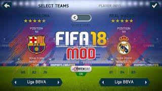 FIFA 18 Ultra Edition | FIFA 14 V10 MOD | Android | Unlocked - Squad Update