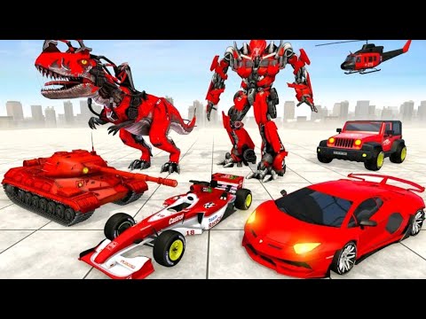 Dino Robot - Car Robot - Robot transformer